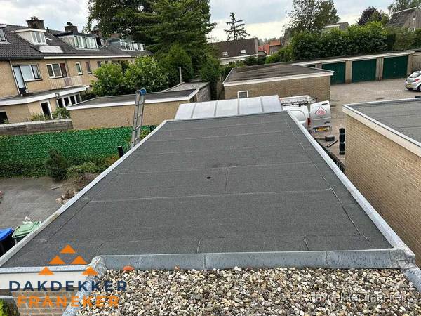 Dakinspectie plat dak na renovatie in Franeker Dakinspectie plat dak na renovatie in Franeker